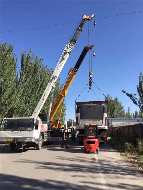 龙游县港口集装箱搬运案例